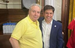 Ricardo Alessandro en el encuentro con Kicillof: 